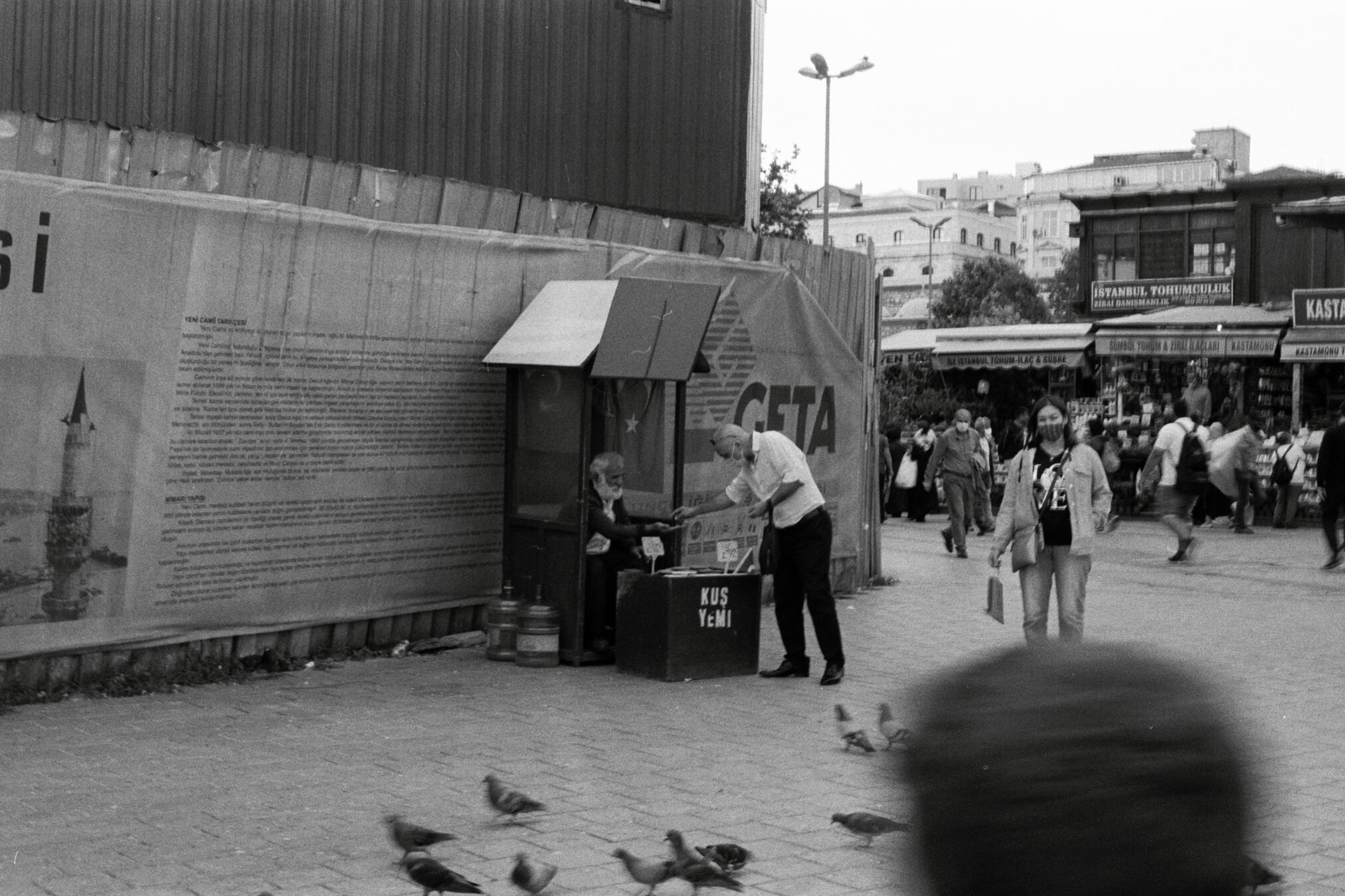 Eminönü, Minolta x700, Pan 400